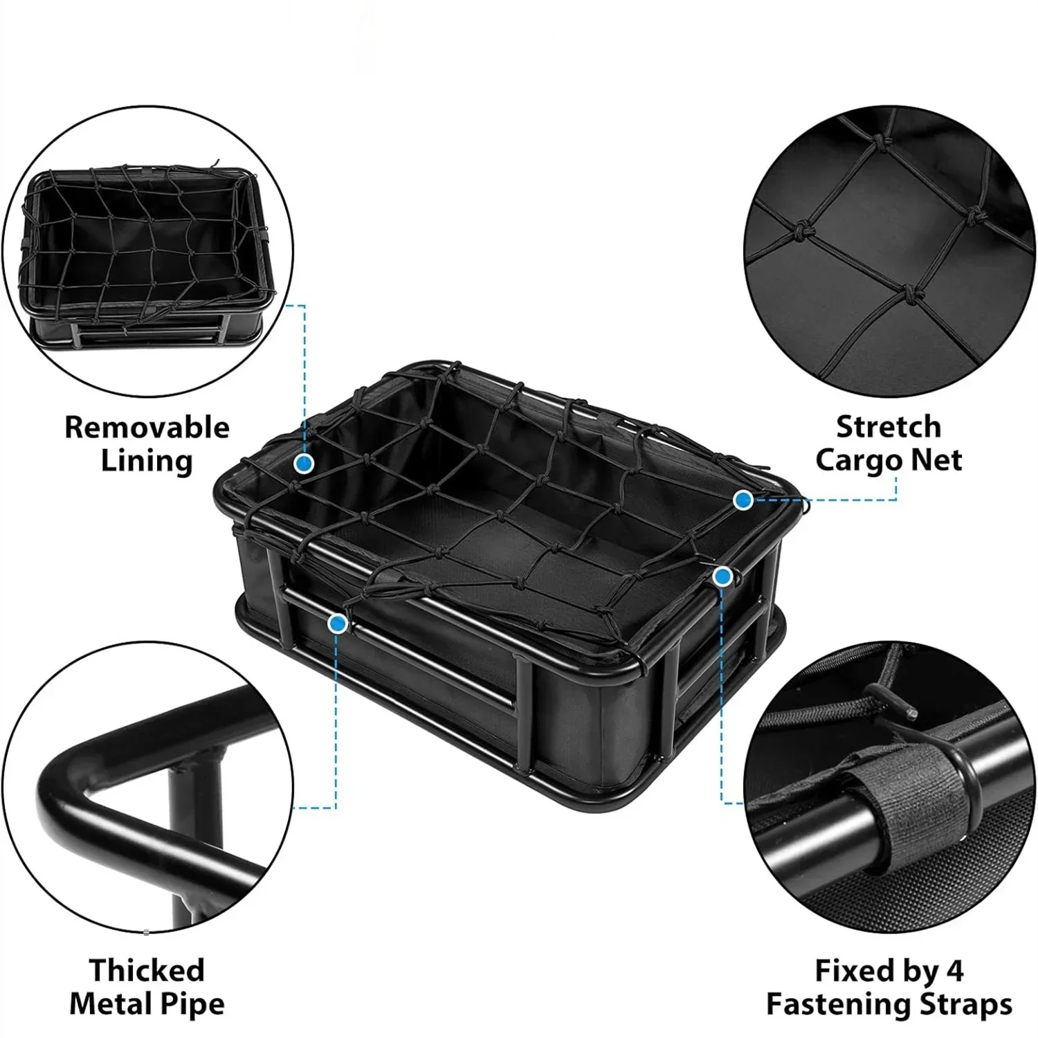 VIVI Rear Rack Basket Cargo Baskets for ACE01 & ACE07 - Image 18