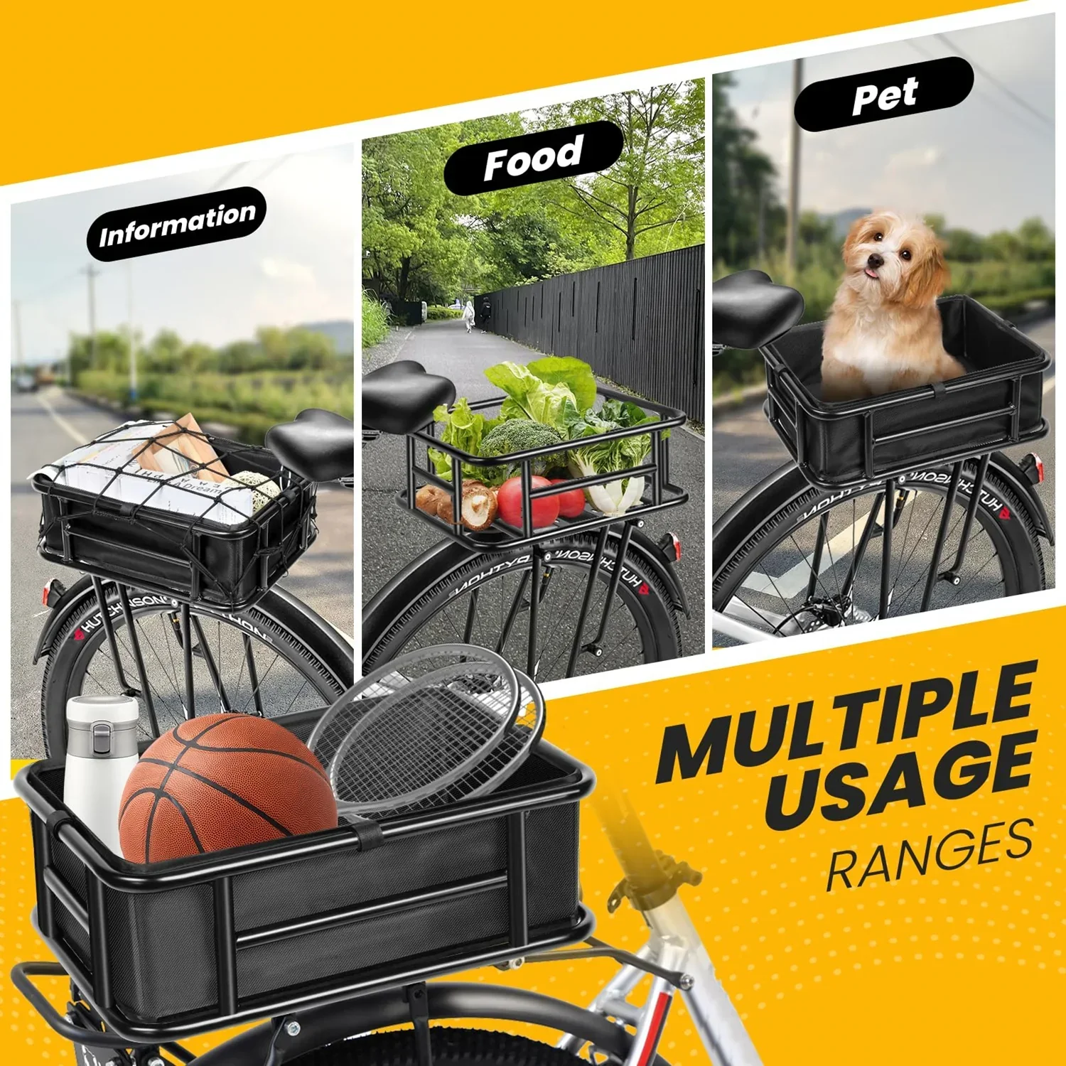 VIVI Rear Rack Basket Cargo Baskets for ACE01 & ACE07 - Image 21
