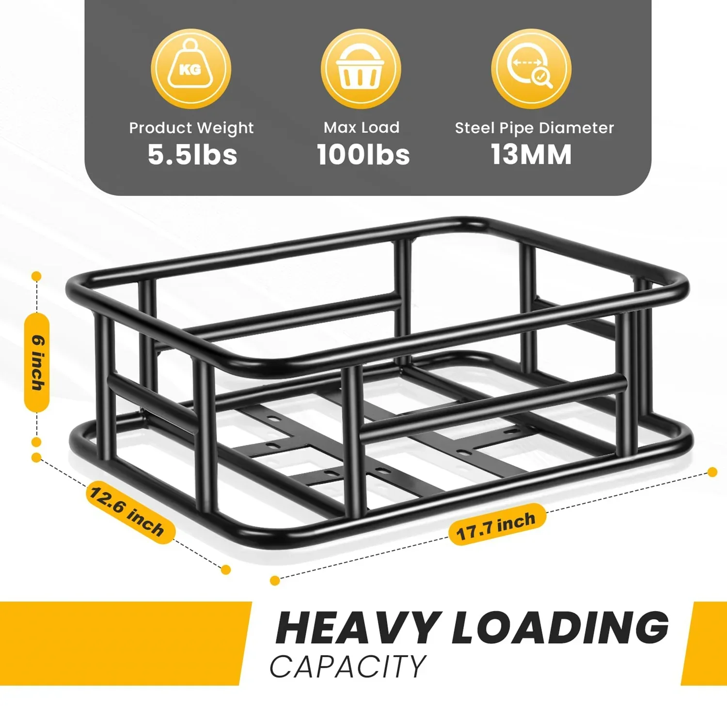 VIVI Rear Rack Basket Cargo Baskets for ACE01 & ACE07 - Image 24