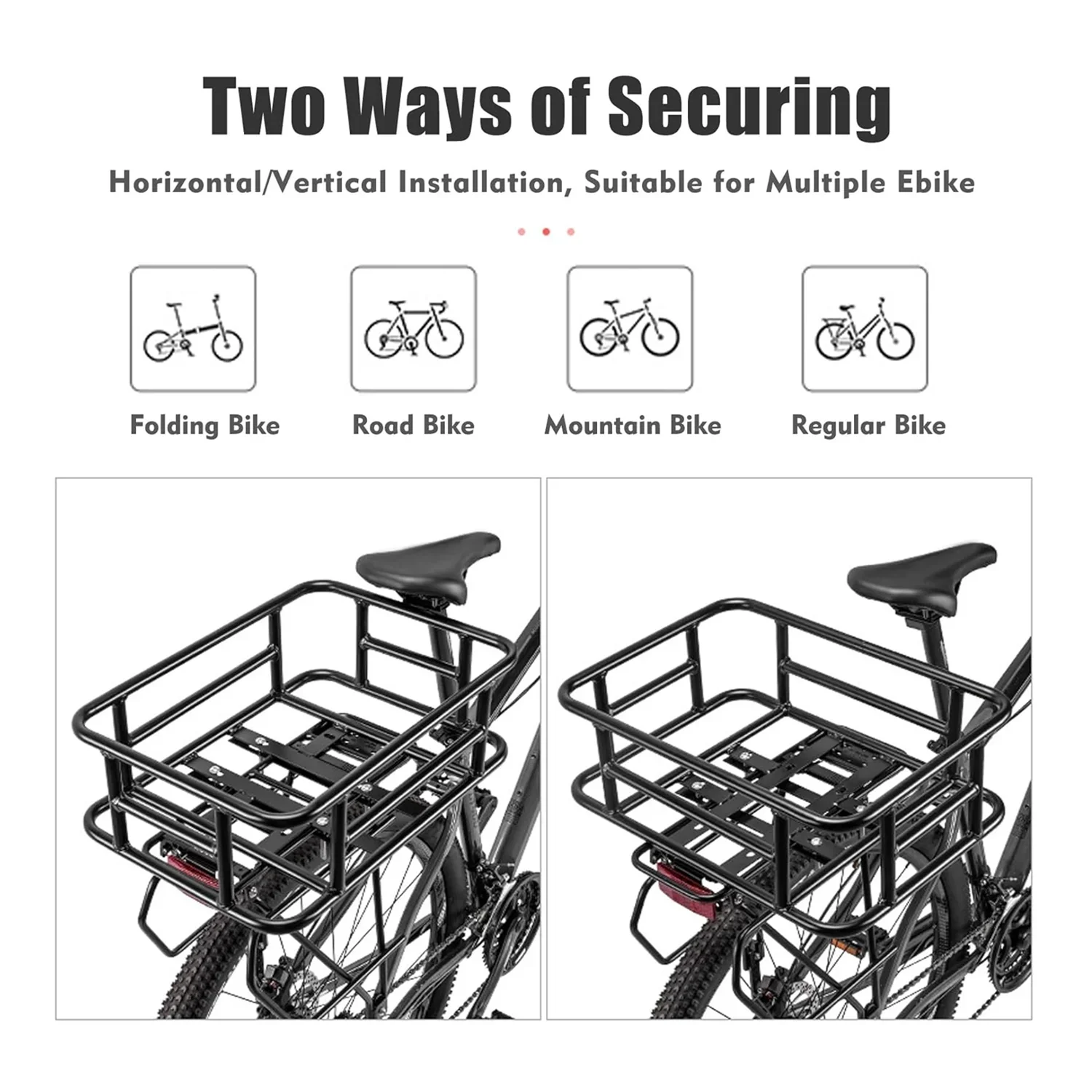 VIVI Rear Rack Basket Cargo Baskets for ACE01 & ACE07 - Image 7