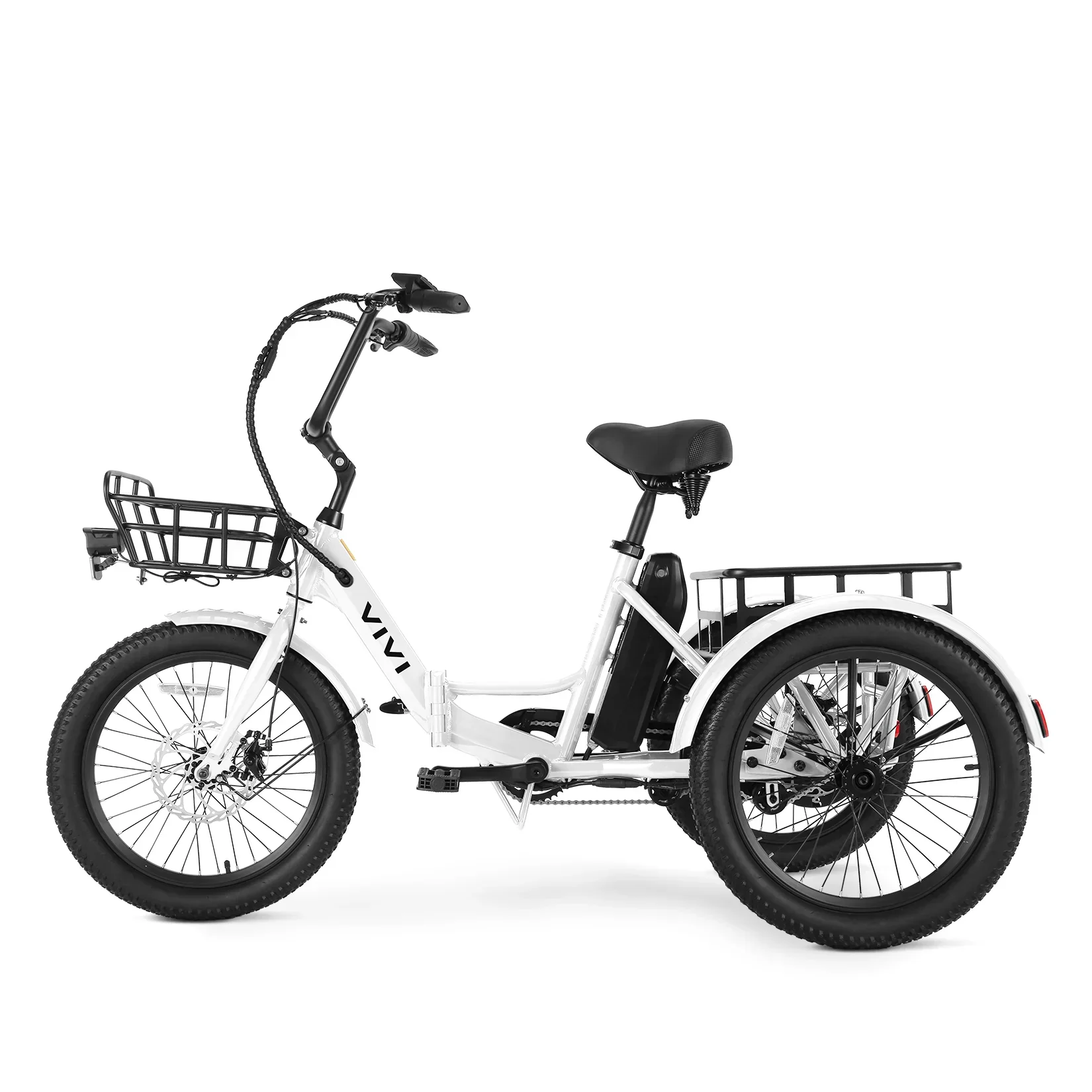 VIVI T01 Electric Trike Folding Cargo Electric Tricycle SGS Certified to UL2849 - Image 20