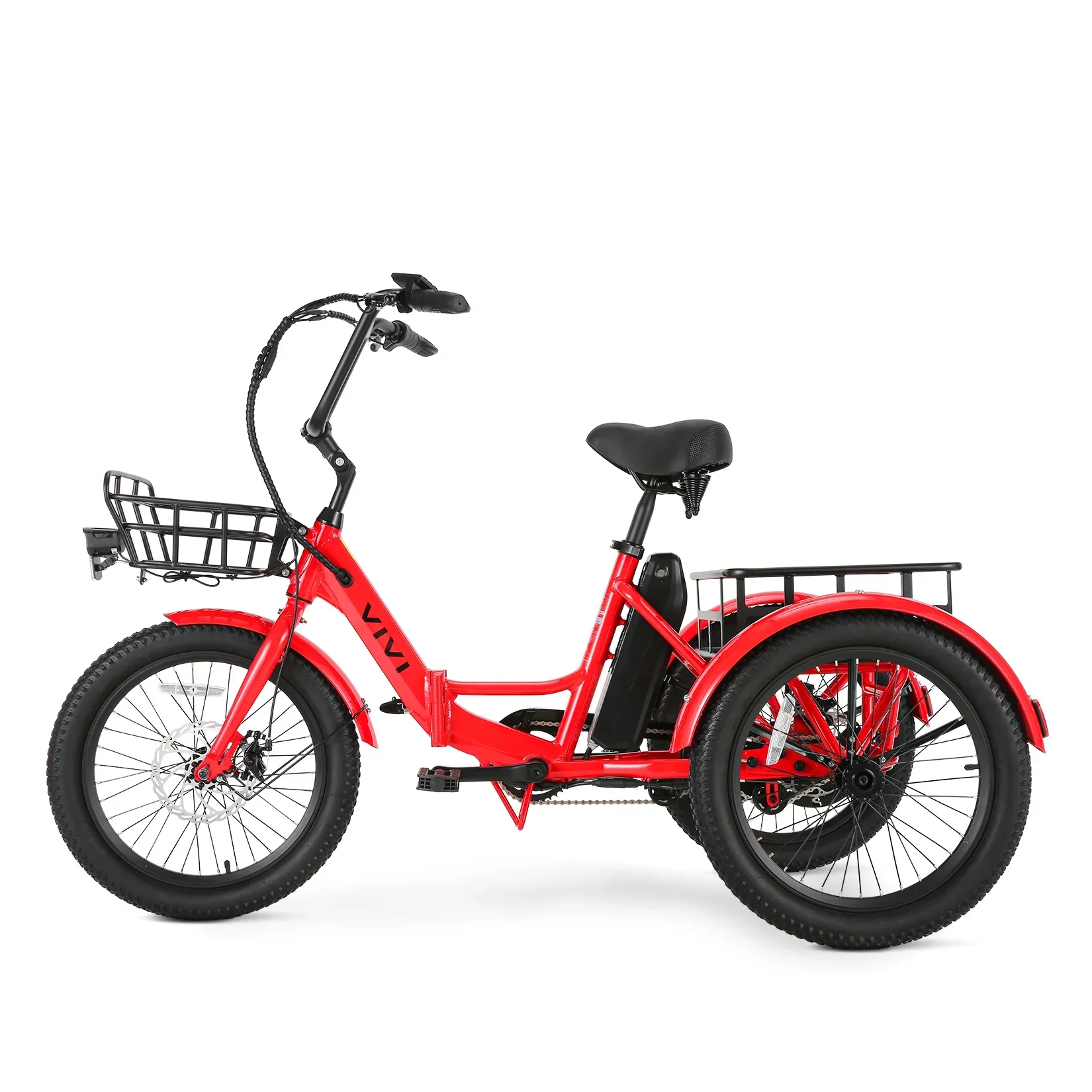 VIVI T01 Electric Trike Folding Cargo Electric Tricycle SGS Certified to UL2849 - Image 22