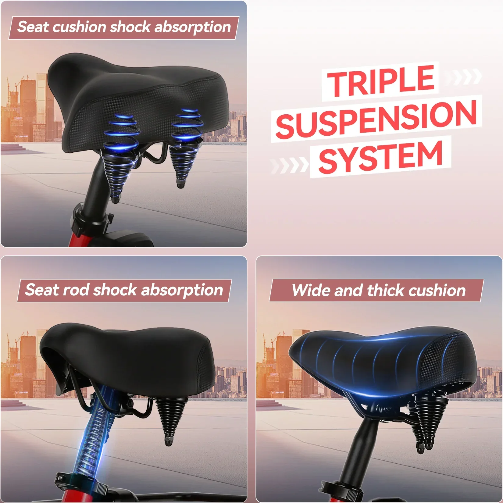 VIVI T01 Electric Trike Folding Cargo Electric Tricycle SGS Certified to UL2849 - Image 7