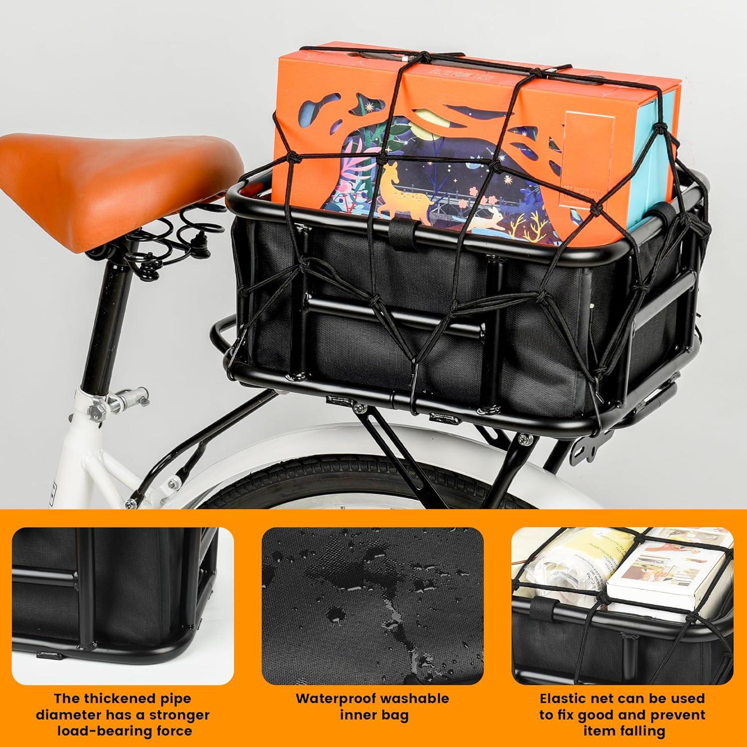 VIVI Universal Rear Rack Basket Cargo Baskets - Image 25