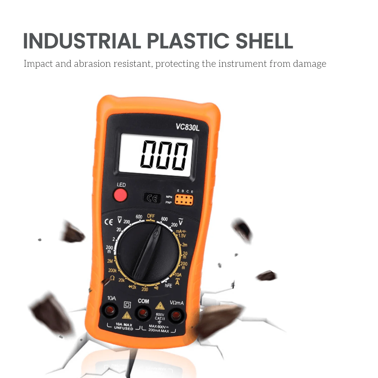 VIVI VC830L Portable Digital Multimeter Voltmeter - Image 5