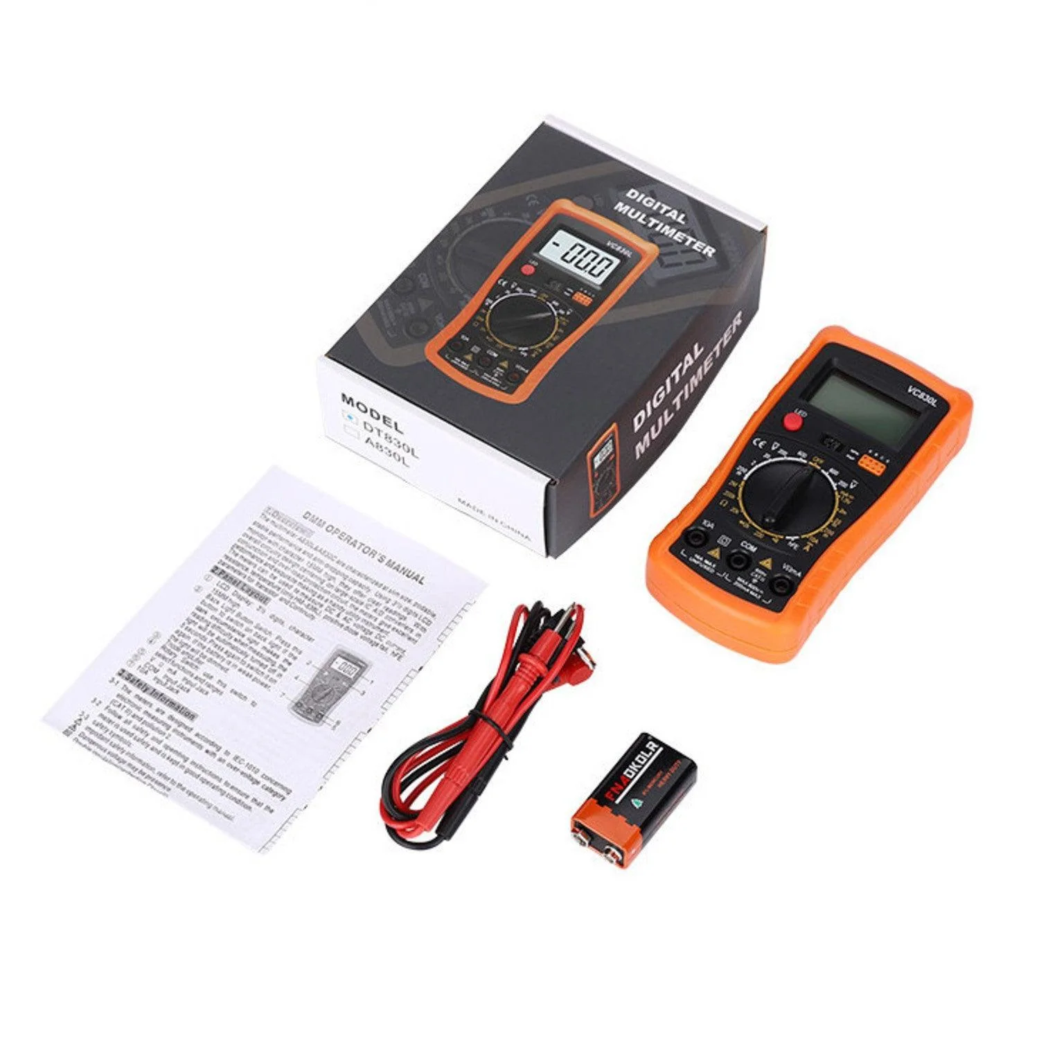 VIVI VC830L Portable Digital Multimeter Voltmeter - Image 8