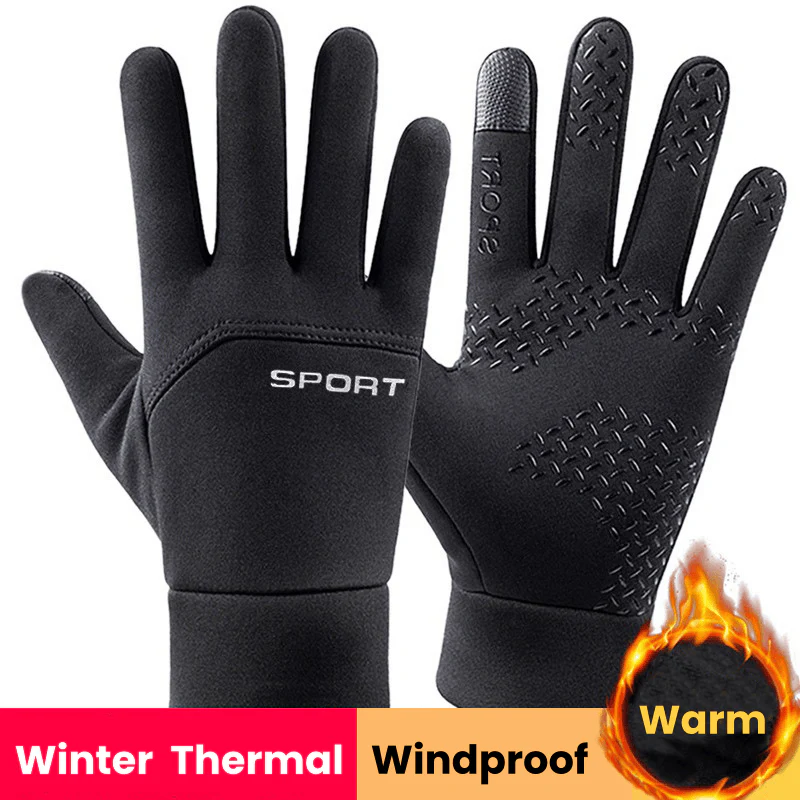 VIVI Waterproof Fleece-Lined Touchscreen Gloves - Image 4